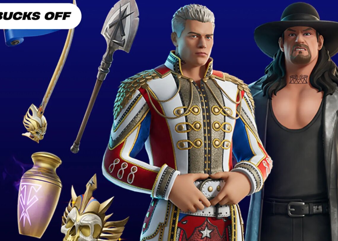 WWE Undertaker and Cody Rhodes Return to Fortnite: Prices and Last Day to Buy