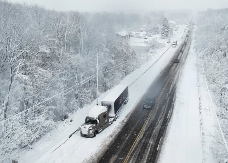 This Mega Snowstorm Will Be a Test for the US Supply Chain