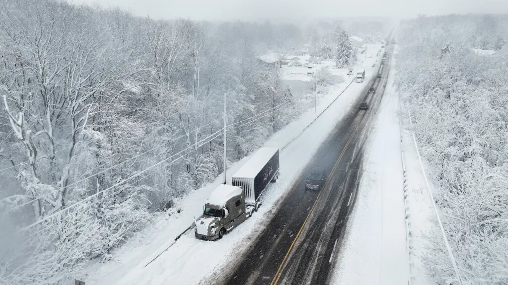 This Mega Snowstorm Will Be a Test for the US Supply Chain