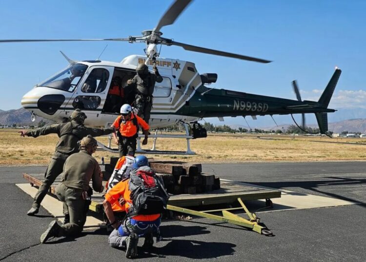 Hiker who launched daring search for 4 lost friends tragically plunges to his death as lost pals rescued