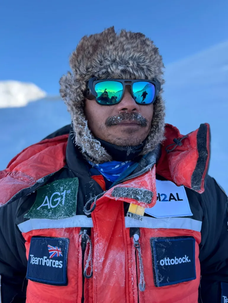 Magar reached the top of Mount Vinson in Antarctica on Tuesday — - the final peak of his epic mission.