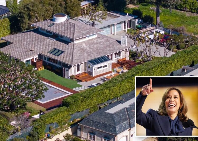 Kamala Harris’s new $8M gated Malibu mansion seen for the first time ever