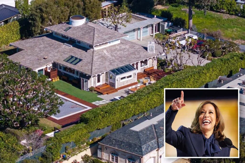 Kamala Harris’s new $8M gated Malibu mansion seen for the first time ever