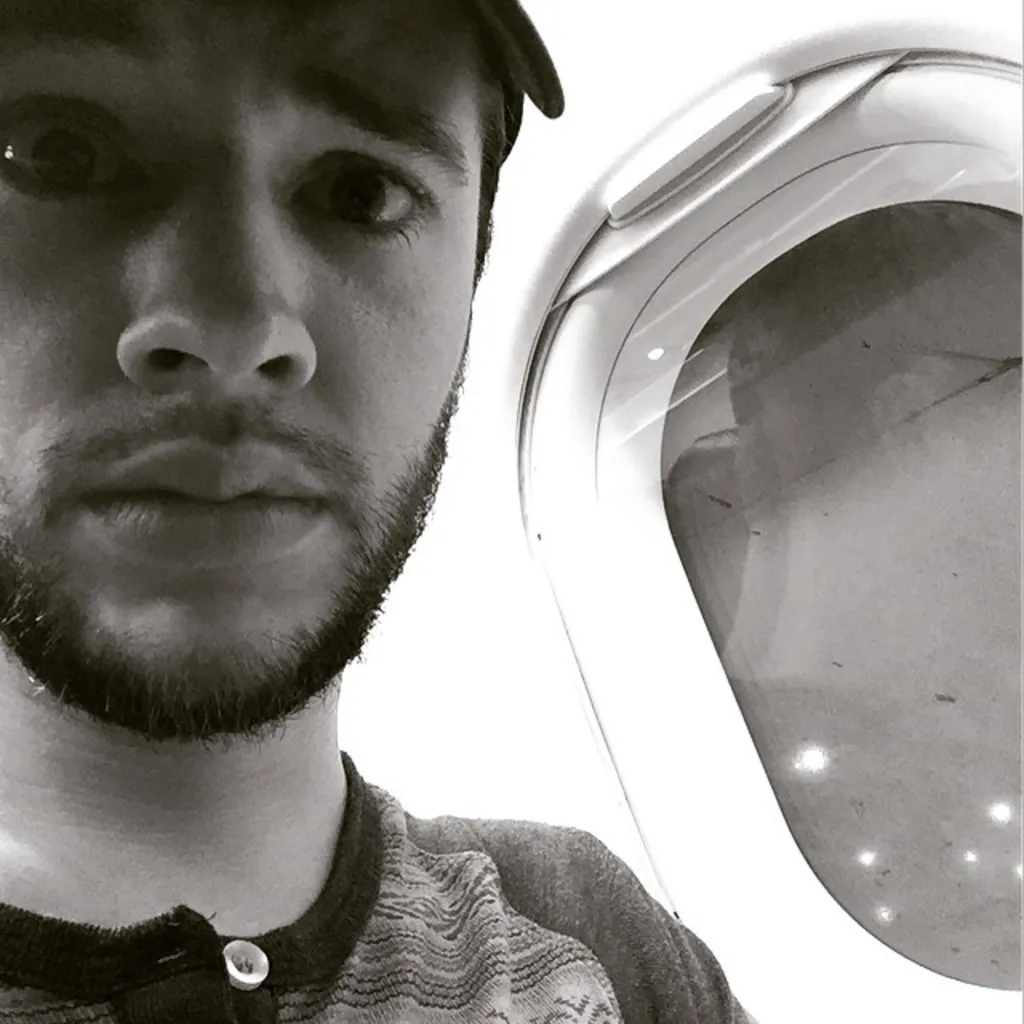 Matt Prokop, in a black and white close-up shot.