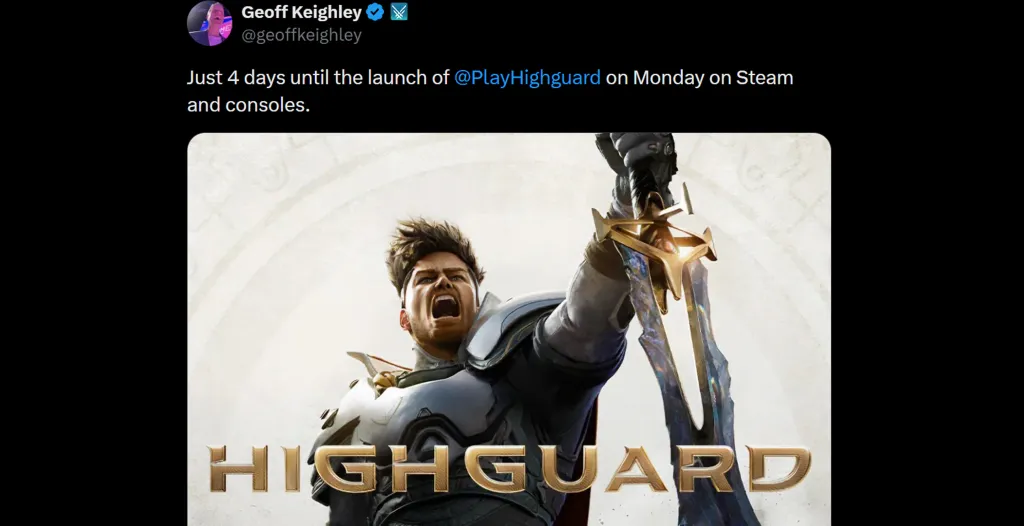Highguard Console Launch