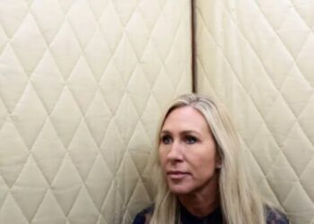 Marjorie Taylor Greene melts down over claim she tipped off Trump protesters