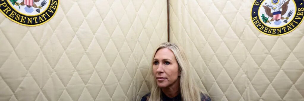 Marjorie Taylor Greene melts down over claim she tipped off Trump protesters