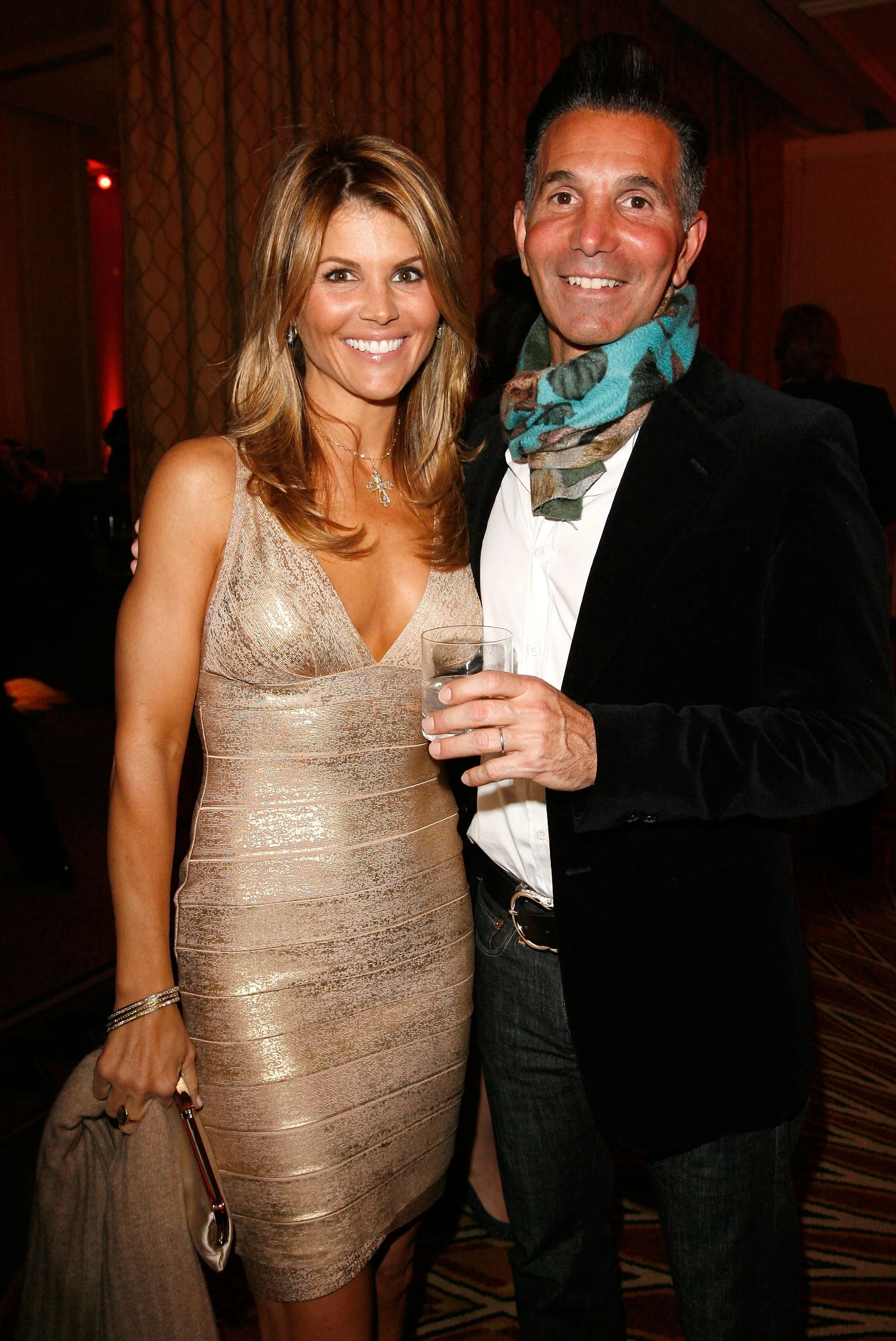 Lori Loughlin and Mossimo Giannulli at Saks Fifth Avenue's Unforgettable Evening.