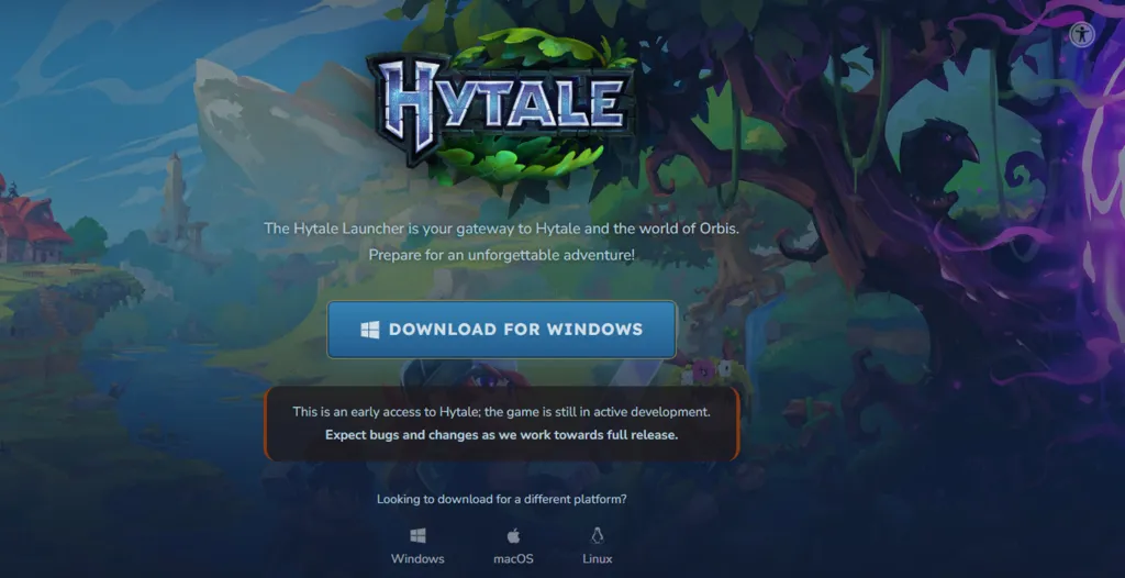 Hytale Launcher Download Page