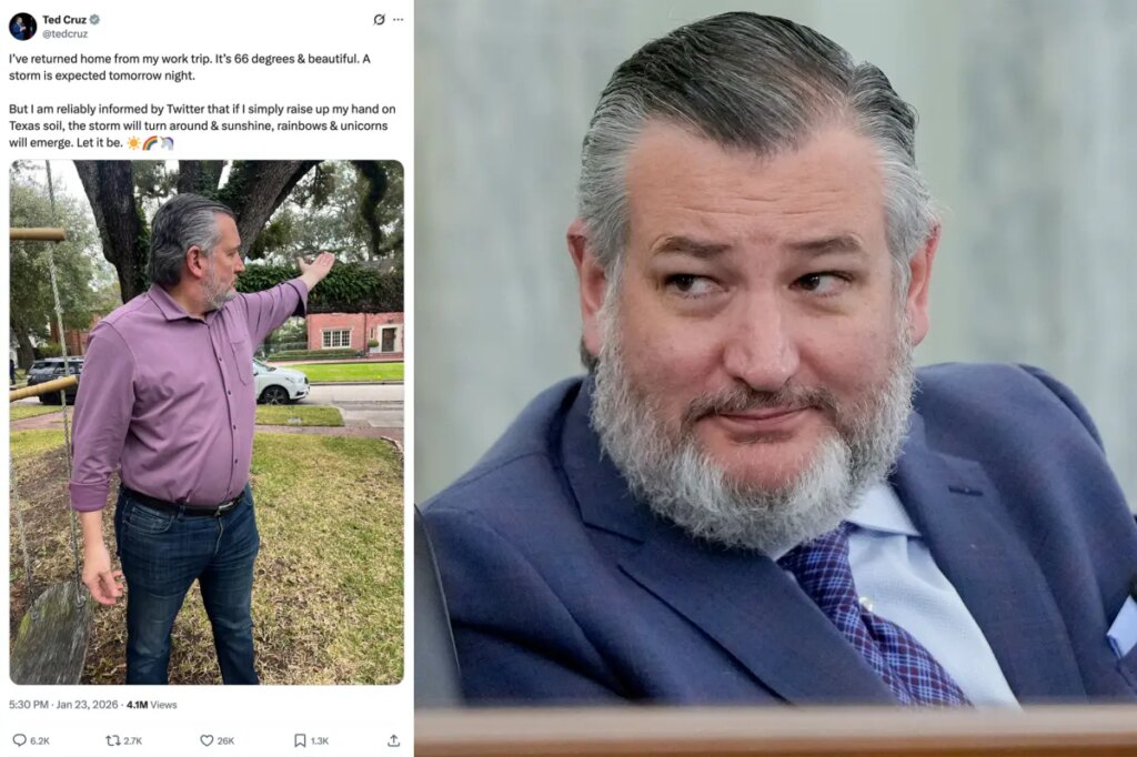 Sen. Ted Cruz has snarky response  after facing backlash for traveling ahead of disastrous winter storm