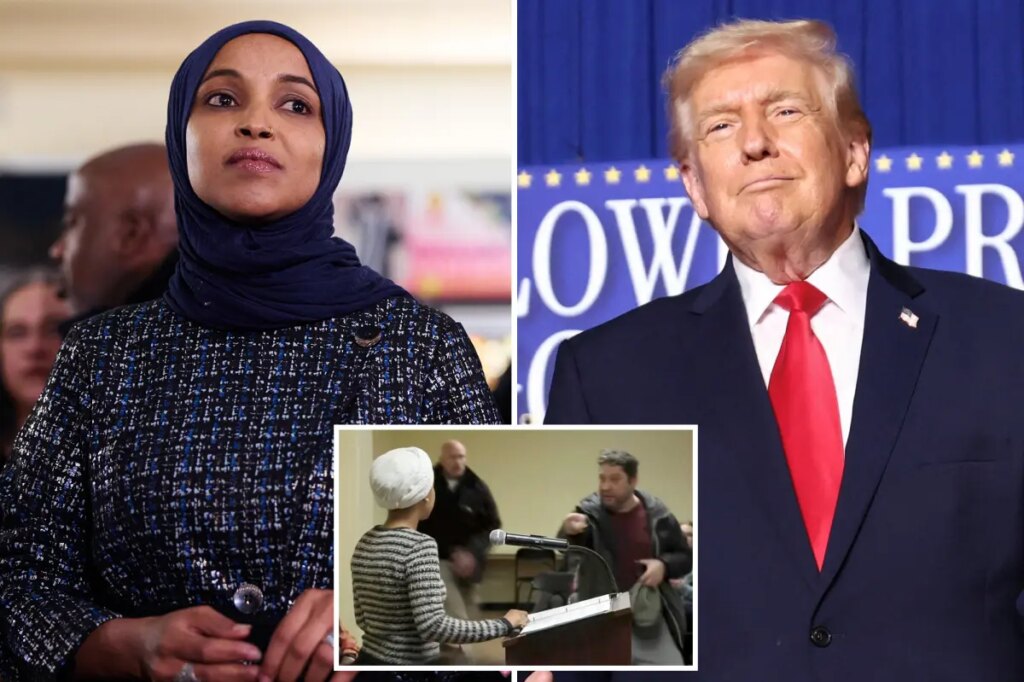Rep. Ilhan Omar suggests Trump is to blame for syringe attack: ‘So obsessed with me’ 