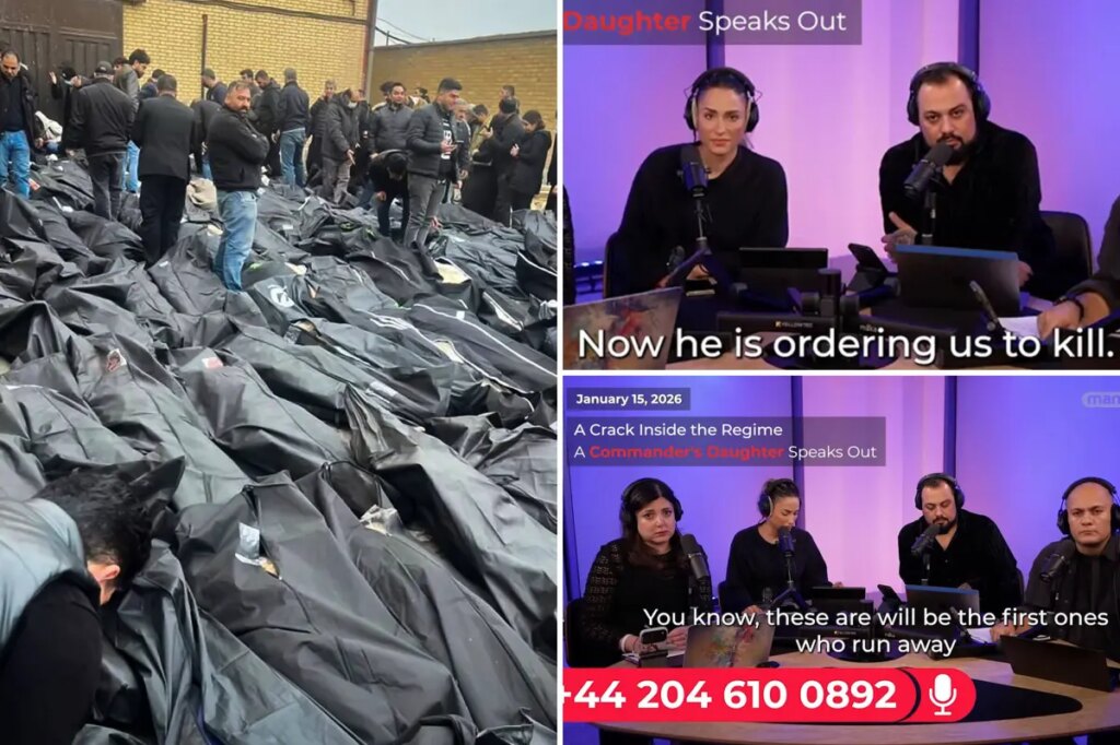 Iranian commander’s distraught daughter reveals leaders are killing their own children