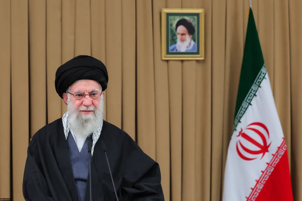 Supreme Leader Ayatollah Ali Khamenei said protesters are “ruining their own streets to make the president of another country happy,” referring to President Trump.