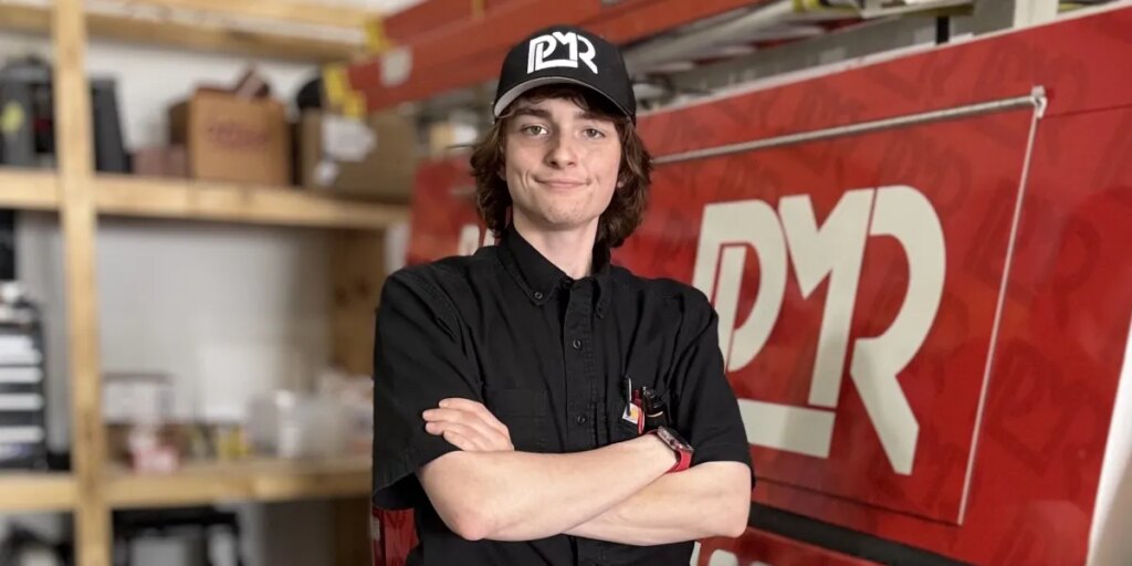 Meet a 23-year-old electrician who was a ‘good student’ but skipped college to join Gen Z’s blue-collar revolution. He makes 6 figures