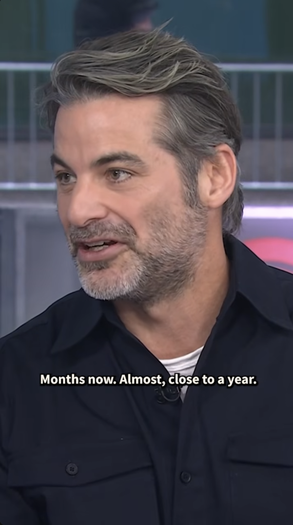 Jim Curtis speaking on the Today show.