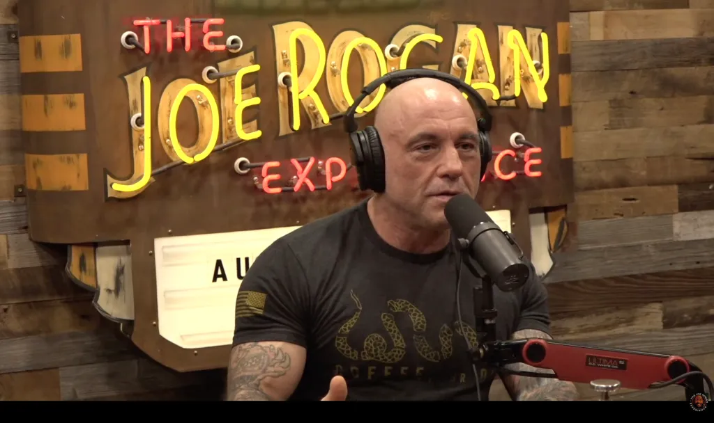 “The Joe Rogan Experience” tops Spotify, outranks Poehler’s show on Apple Podcasts, and sits third on YouTube — while Poehler’s podcast isn’t in the top 10.