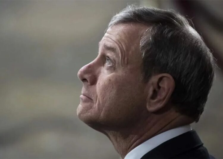 Roberts court accused of ‘sanewashing’ Trump’s demands to hand him wins