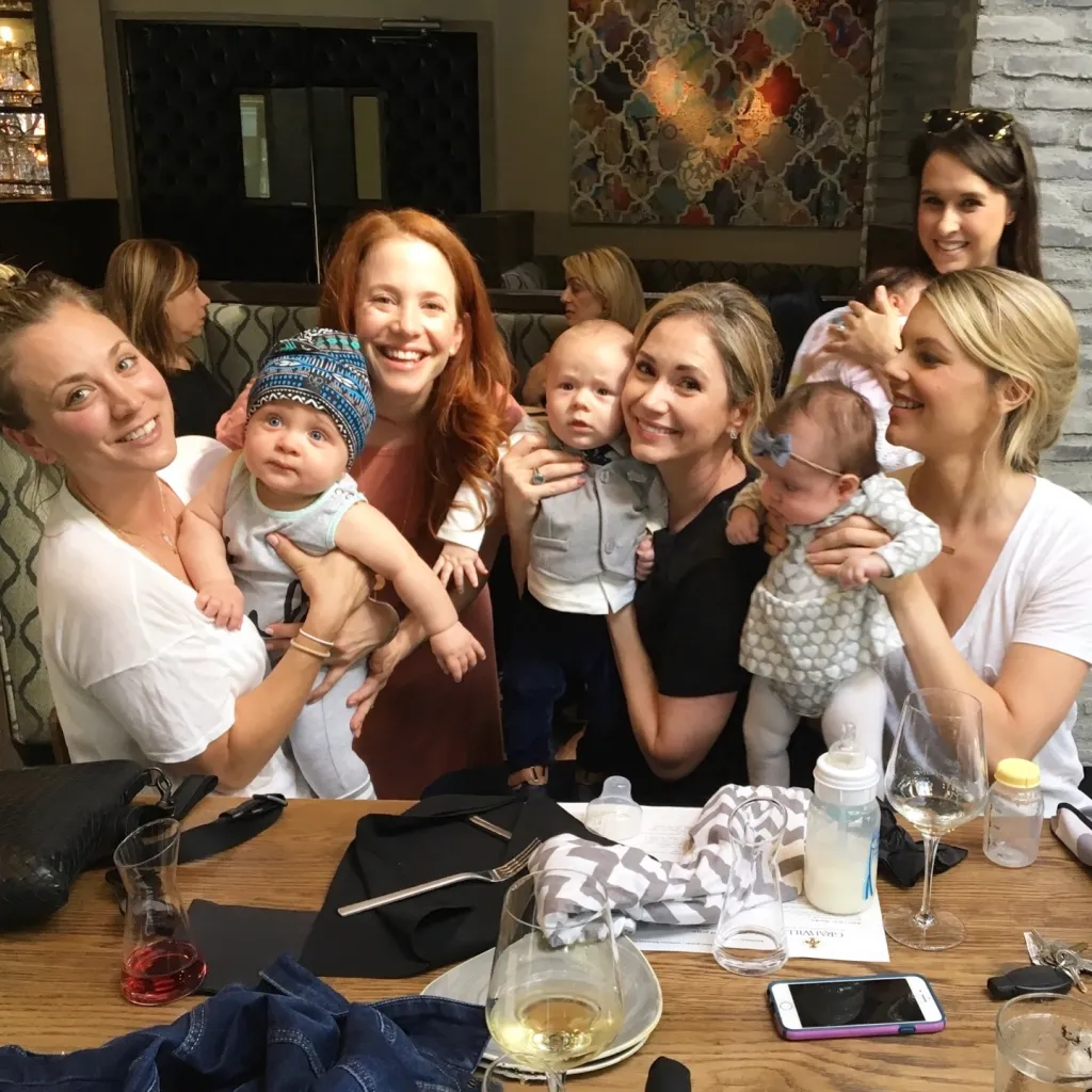 Kaley Cuoco and other celebrity moms with their babies.