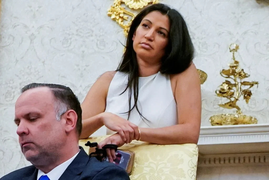 ‘You people are depraved’: Stephen Miller’s wife catches heat for ‘insane’ one-word post