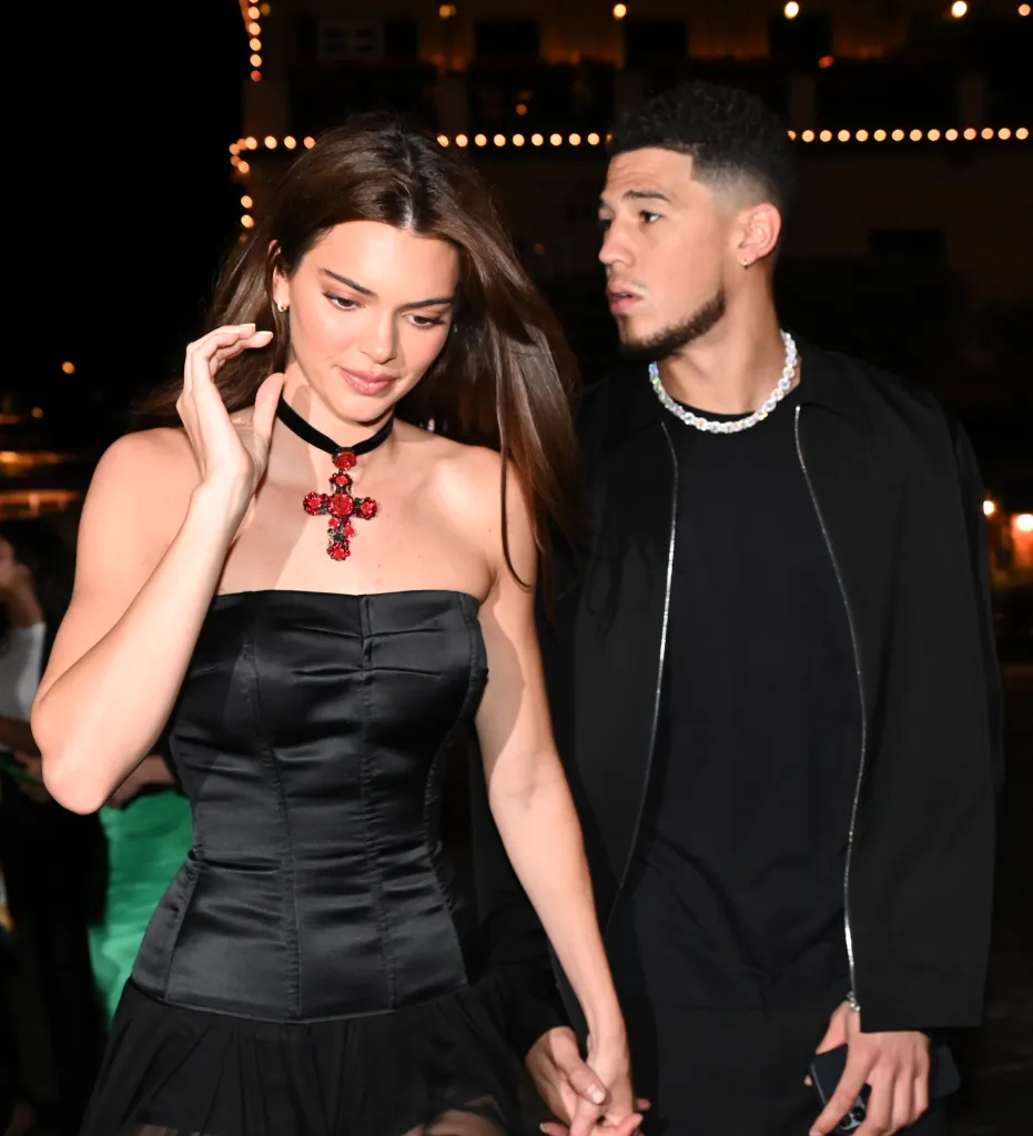 Kendall Jenner and Devin Booker out together.