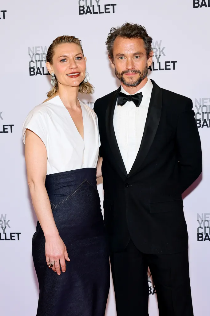 Claire Danes and Hugh Dancy attend the New York City Ballet 2025 Spring Gala.