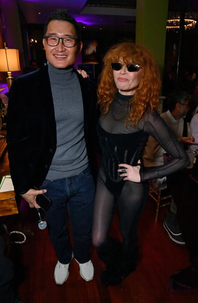 Daniel Dae Kim and Natasha Lyonne at the Sunrise Collective Multicultural Dinner.