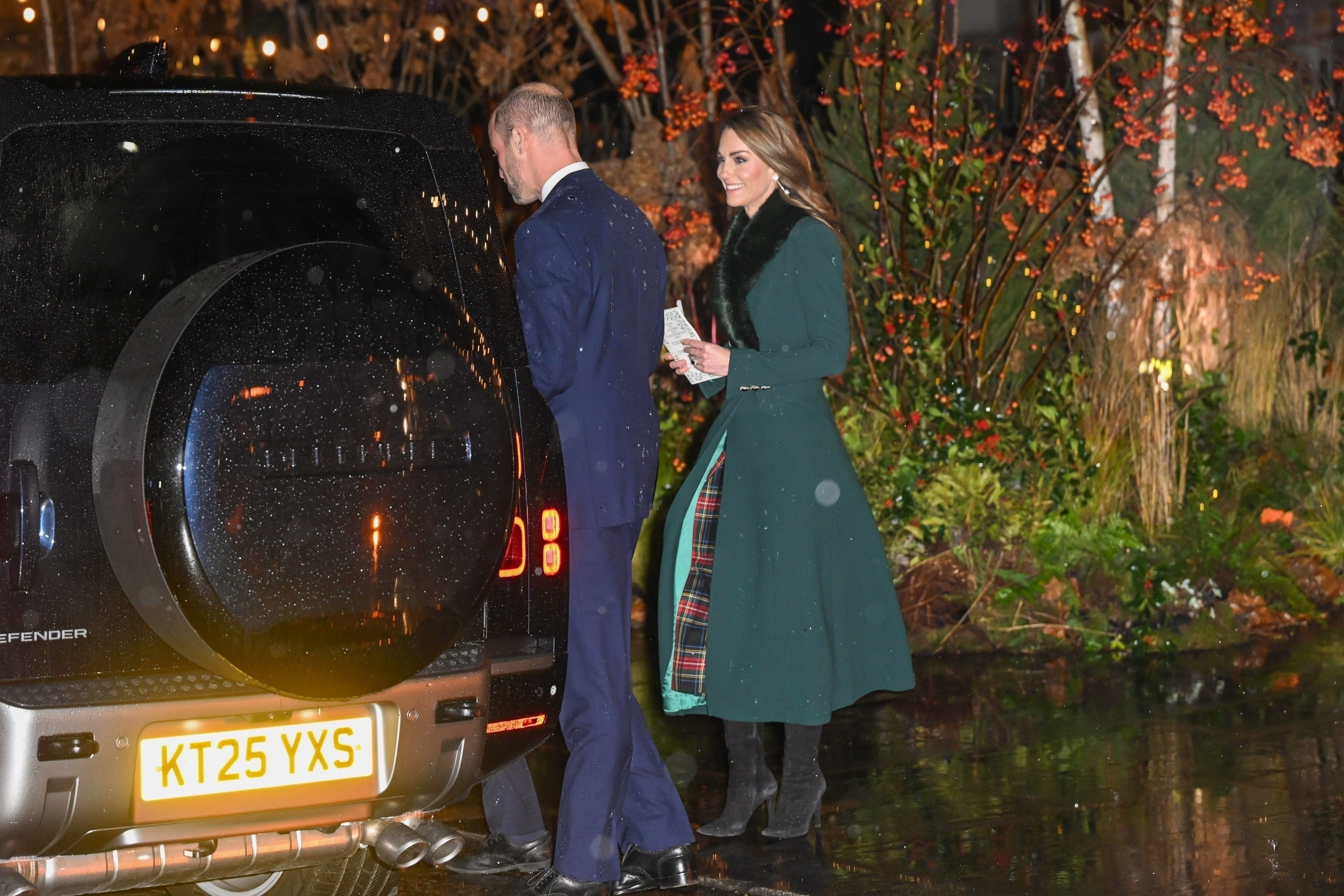 The Prince and Princess of Wales.