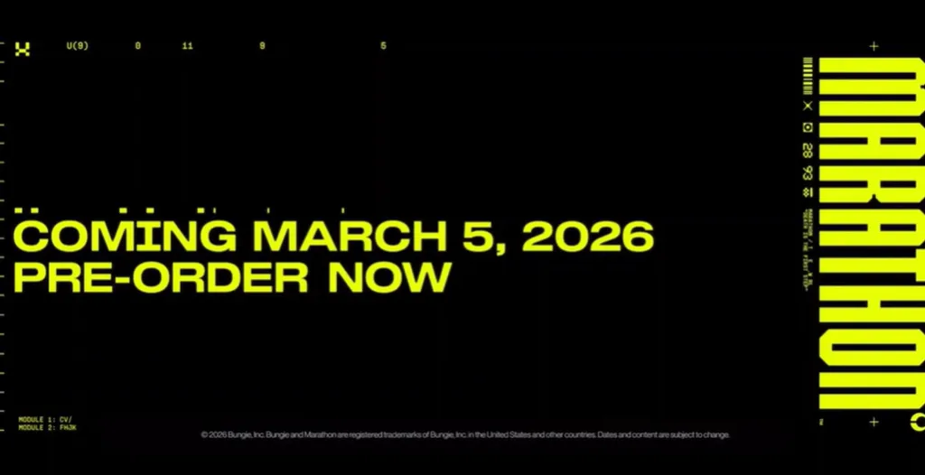 Marathon Bungie Release Date Leaked