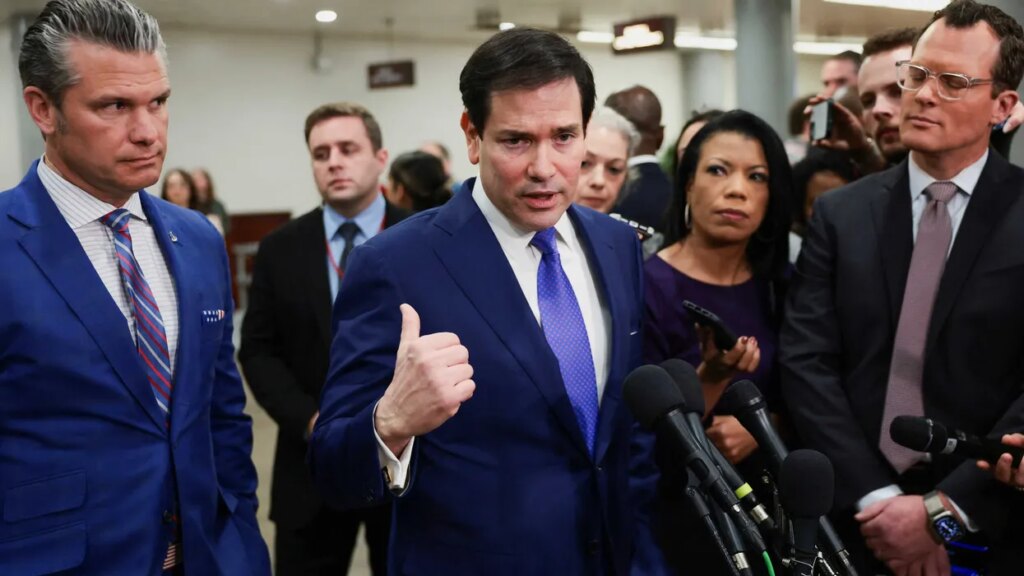 ‘What the hell are you hiding from?’ Trump and Rubio under fire over secret briefings