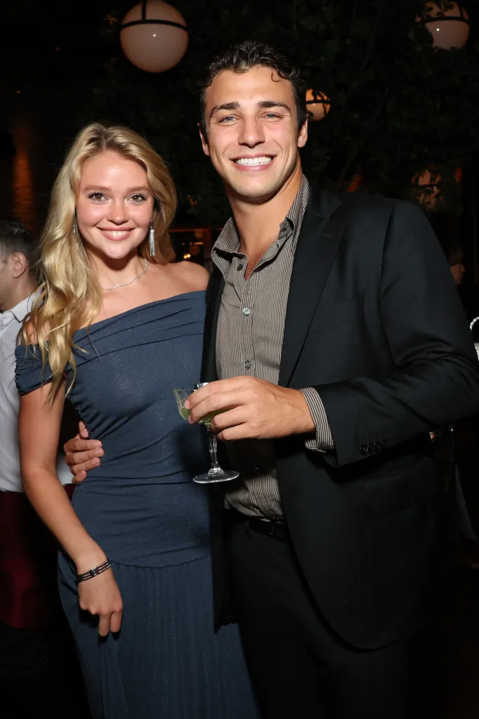 Marissa Long and Tanner Zagarino attend the world premiere of Apple TV+ 