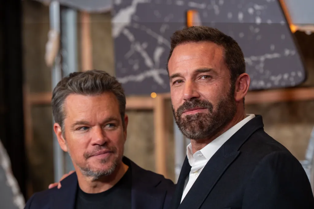 Matt Damon and Ben Affleck at 