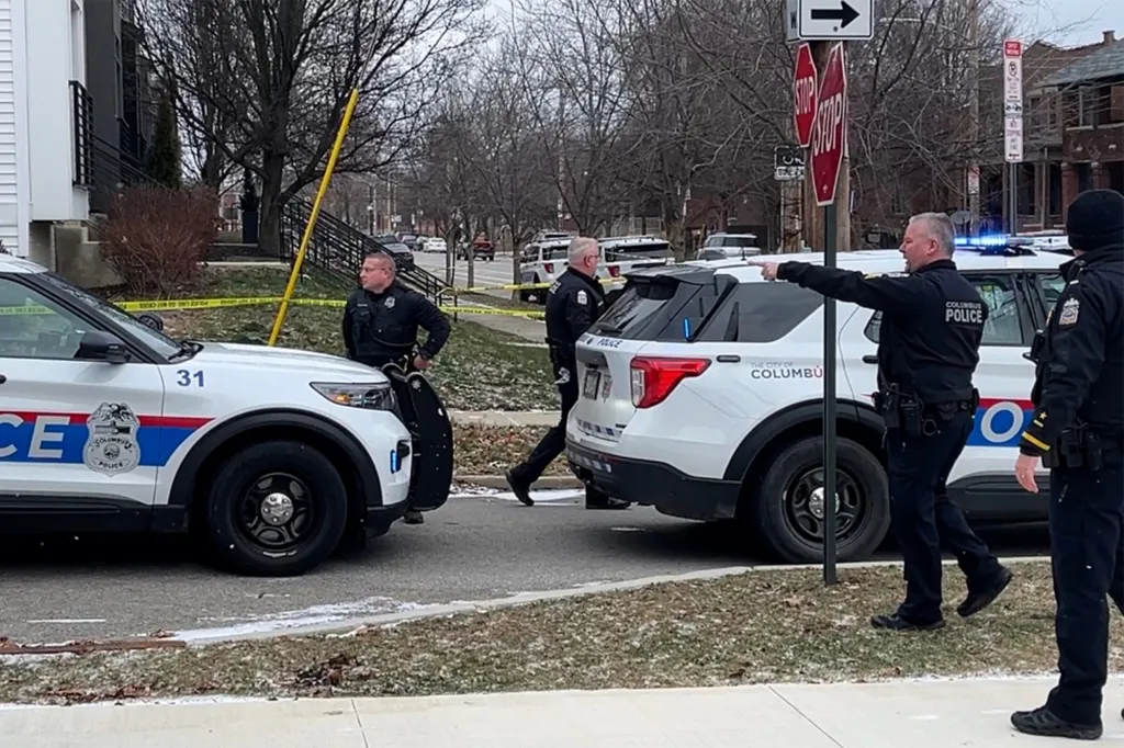 Columbus police investigate a double homicide.