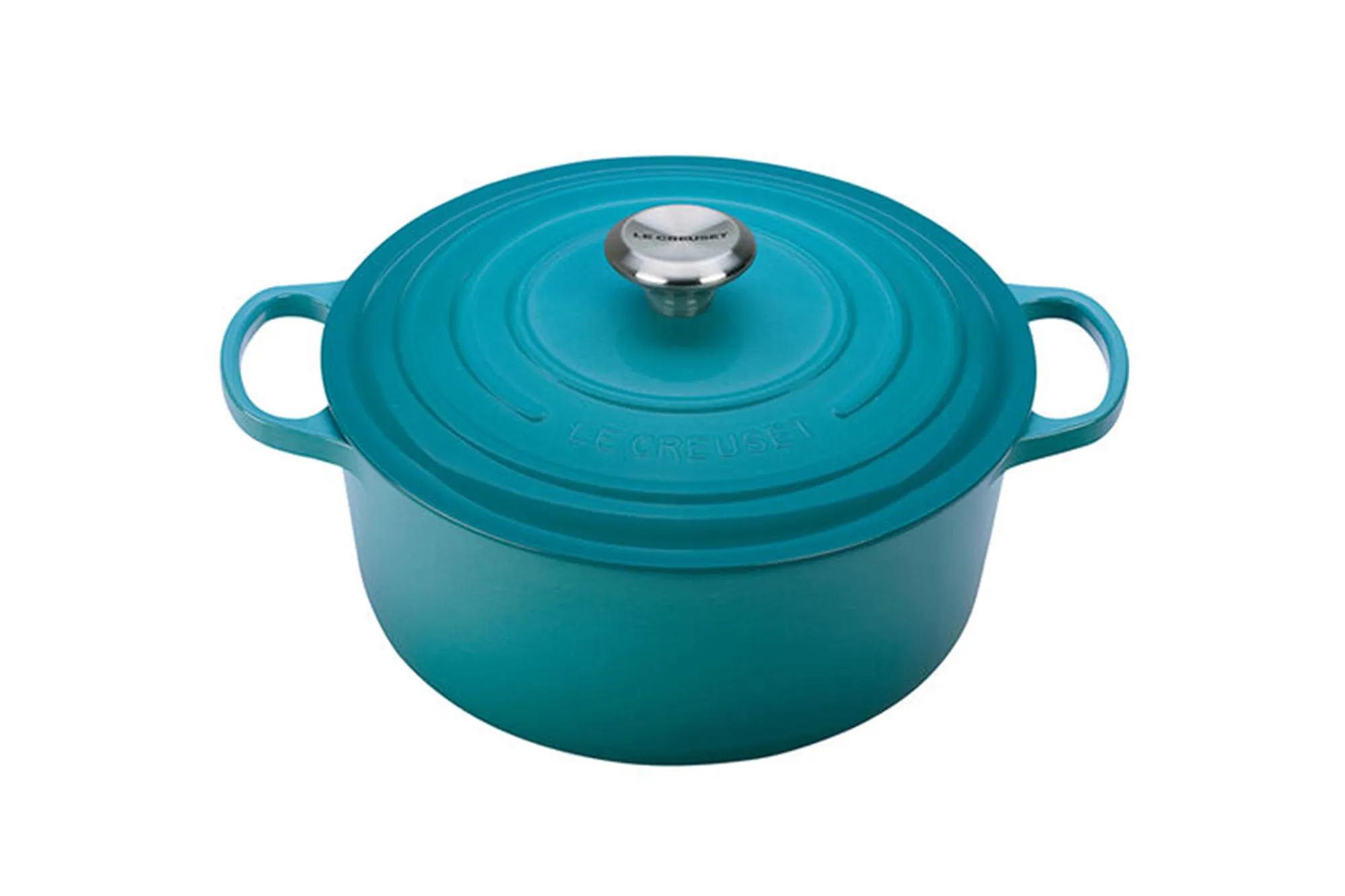 A Le Creuset dutch oven
