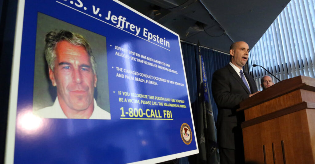 Draft Indictment of Epstein Accused Him of Crimes Against More Than a Dozen Girls