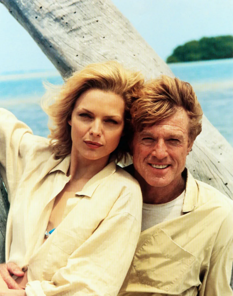 Michelle Pfeiffer, Robert Redford in 