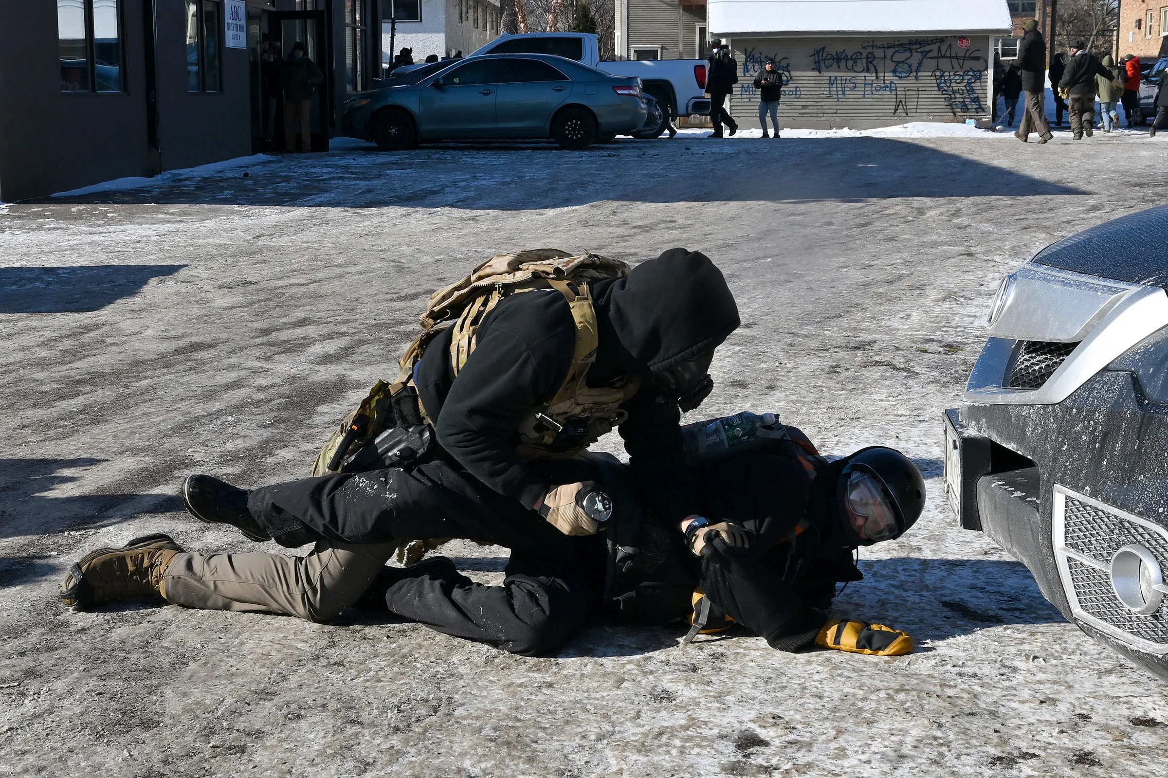 Federal Agents Descend On Minneapolis For Immigration Enforcement Operations