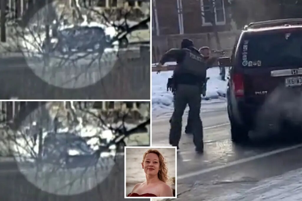 New video shows Renee Nicole Good appearing to block road moments before fatal Minneapolis ICE shooting