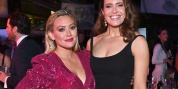 Mandy Moore and ‘toxic’ mom group friends support Hilary Duff at LA show: ‘Sensational icon queen’