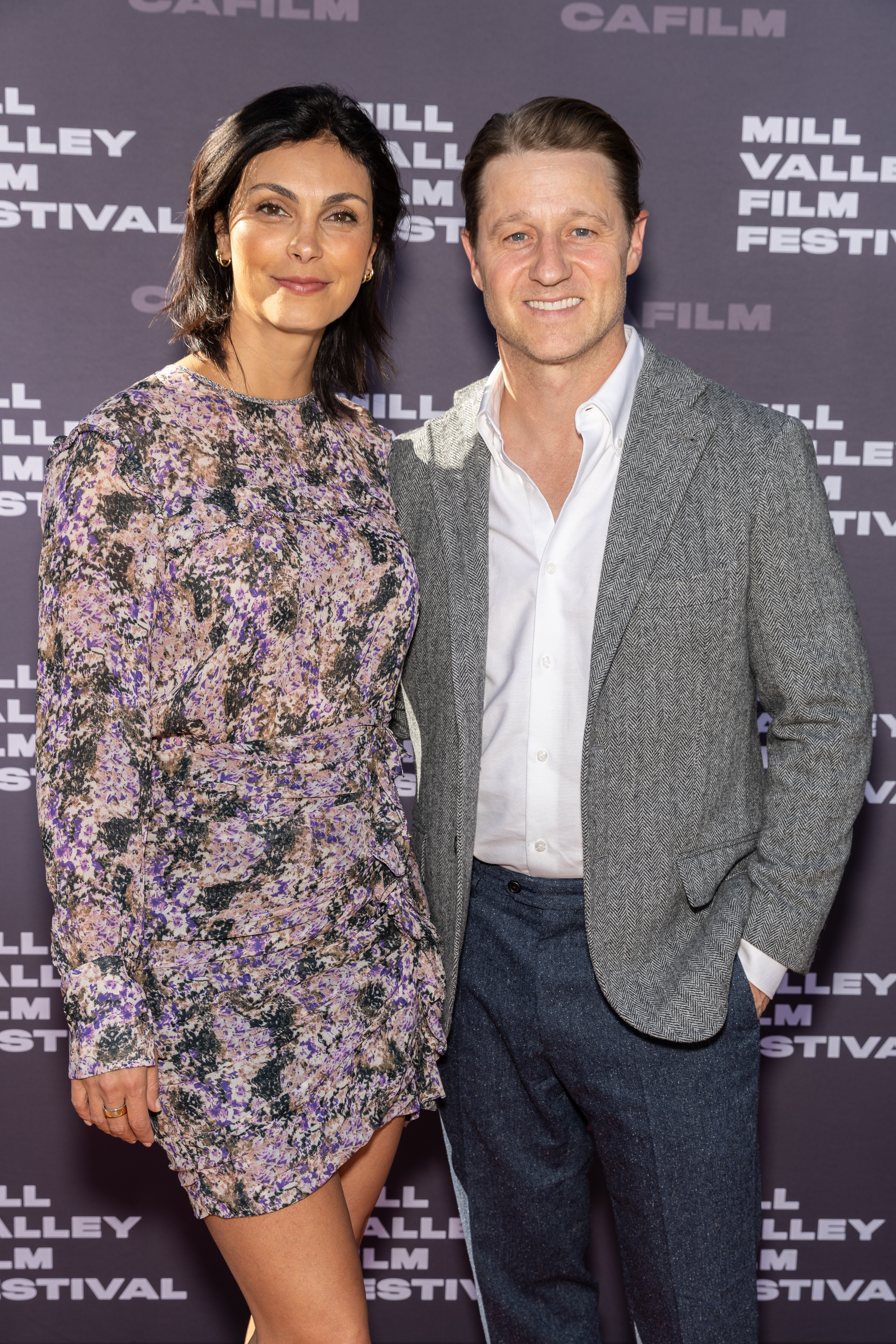 Morena Baccarin and Ben McKenzie.