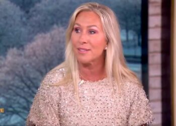 ‘The View’ Audience Member Loudly Laughs at Marjorie Taylor Greene’s Claim She’d ‘Never Seen Trump Supporters Be Violent’ Before Jan. 6