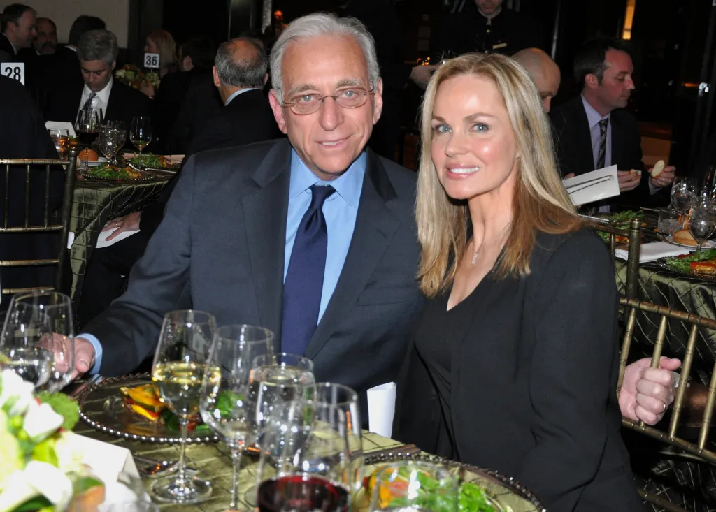 Nelson Peltz and his wife, Claudia Peltz, attending the Simon Wiesenthal Center's Humanitarian Award Dinner.