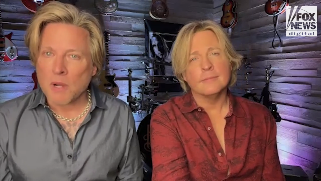 Gunnar and Matthew Nelson posing for a picture.