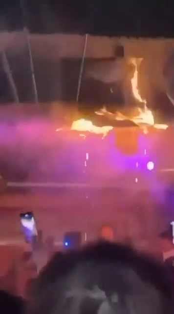 Photos capture the deadly flashover inside the Constellation in Crans-Montana, where at least 40 people were killed.