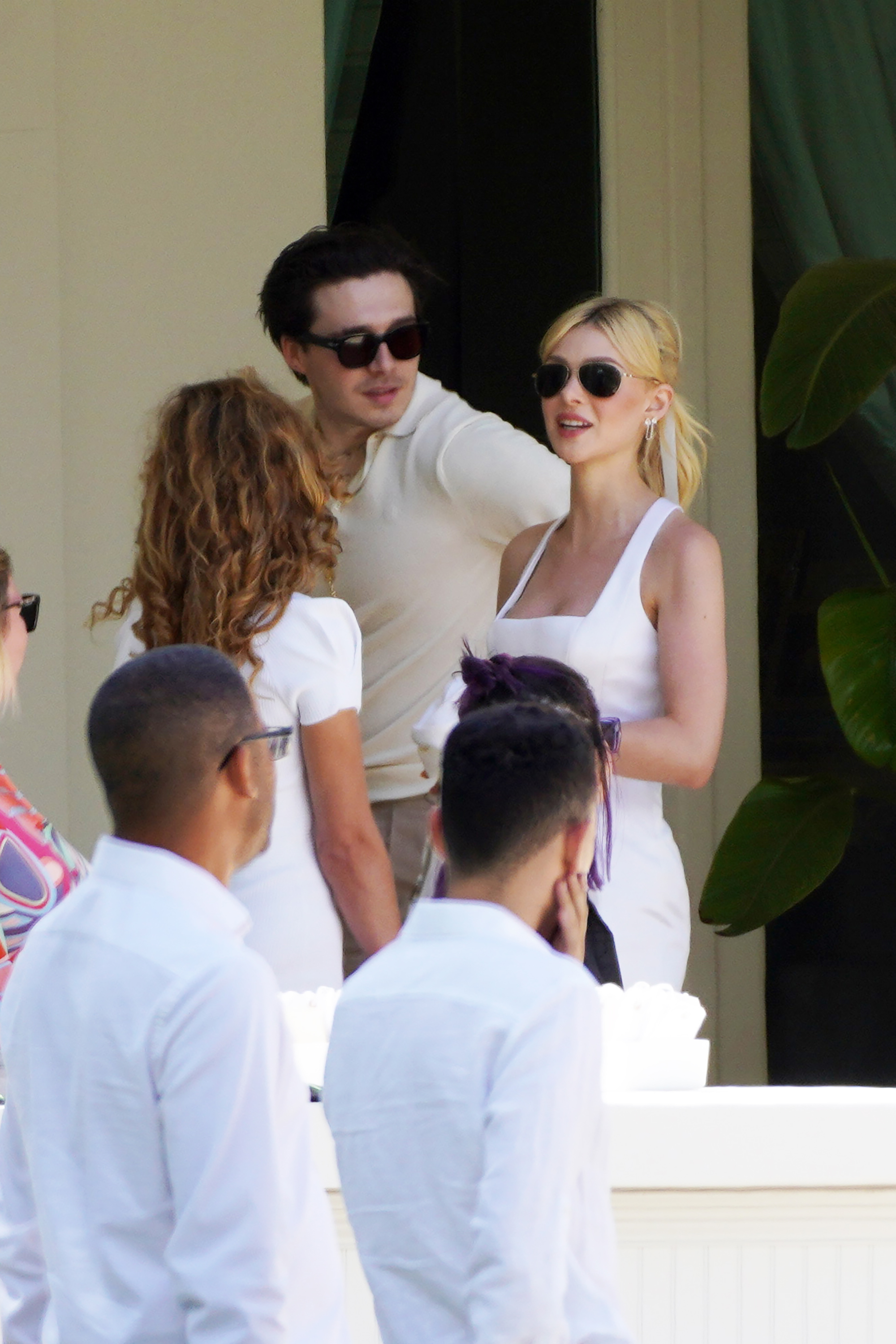 Brooklyn Beckham and Nicola Peltz the morning after their wedding.