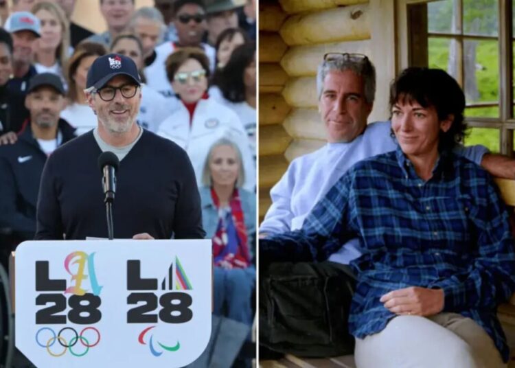 LA Olympics boss Casey Wasserman’s racy emails with Ghislaine Maxwell while he was married revealed in Epstein files