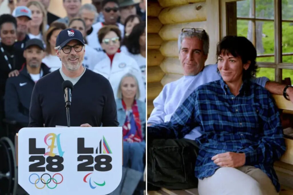 LA Olympics boss Casey Wasserman’s racy emails with Ghislaine Maxwell while he was married revealed in Epstein files
