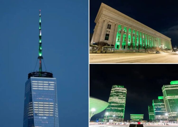 Hochul orders NY landmarks, including One World Trade Center, lit green for Muslim American Heritage Month
