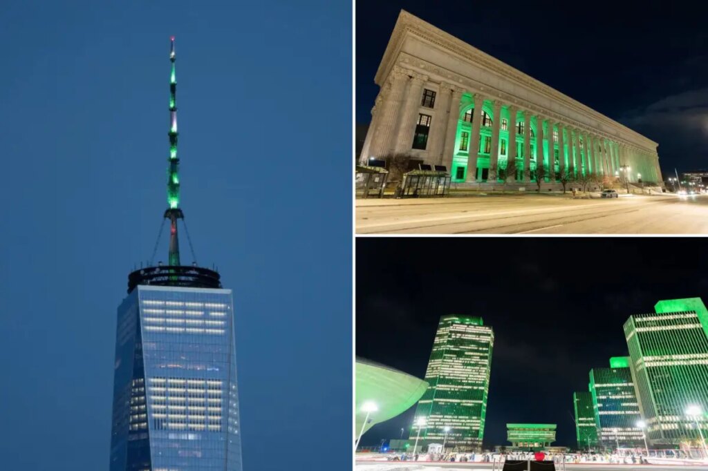 Hochul orders NY landmarks, including One World Trade Center, lit green for Muslim American Heritage Month