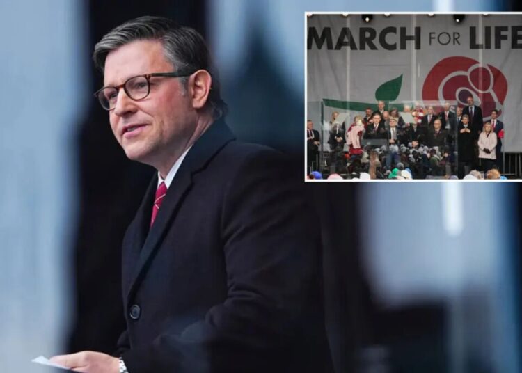 House Speaker Mike Johnson suggests he was nearly aborted by his teenage parents: ‘Eternally grateful’  