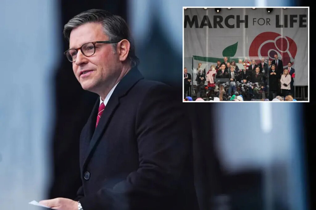 House Speaker Mike Johnson suggests he was nearly aborted by his teenage parents: ‘Eternally grateful’  